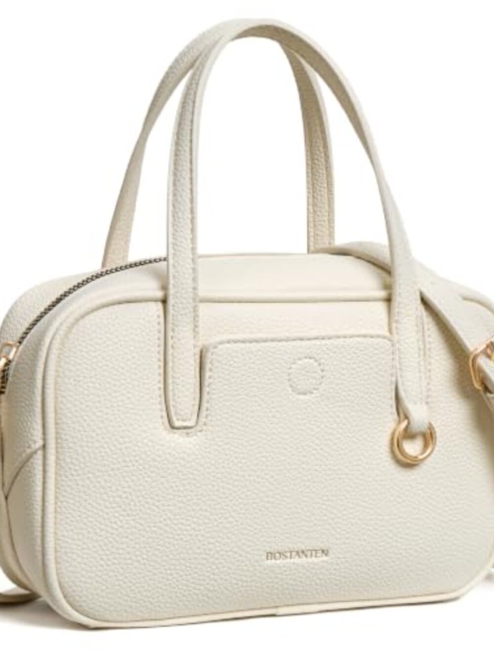 Small Crossbody Bag Vegan Leather Purse Detachable Strap Top Handle